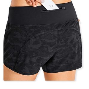 Women’s CRZ Yoga Sport Shorts Black/ Gray Size XXS(00)